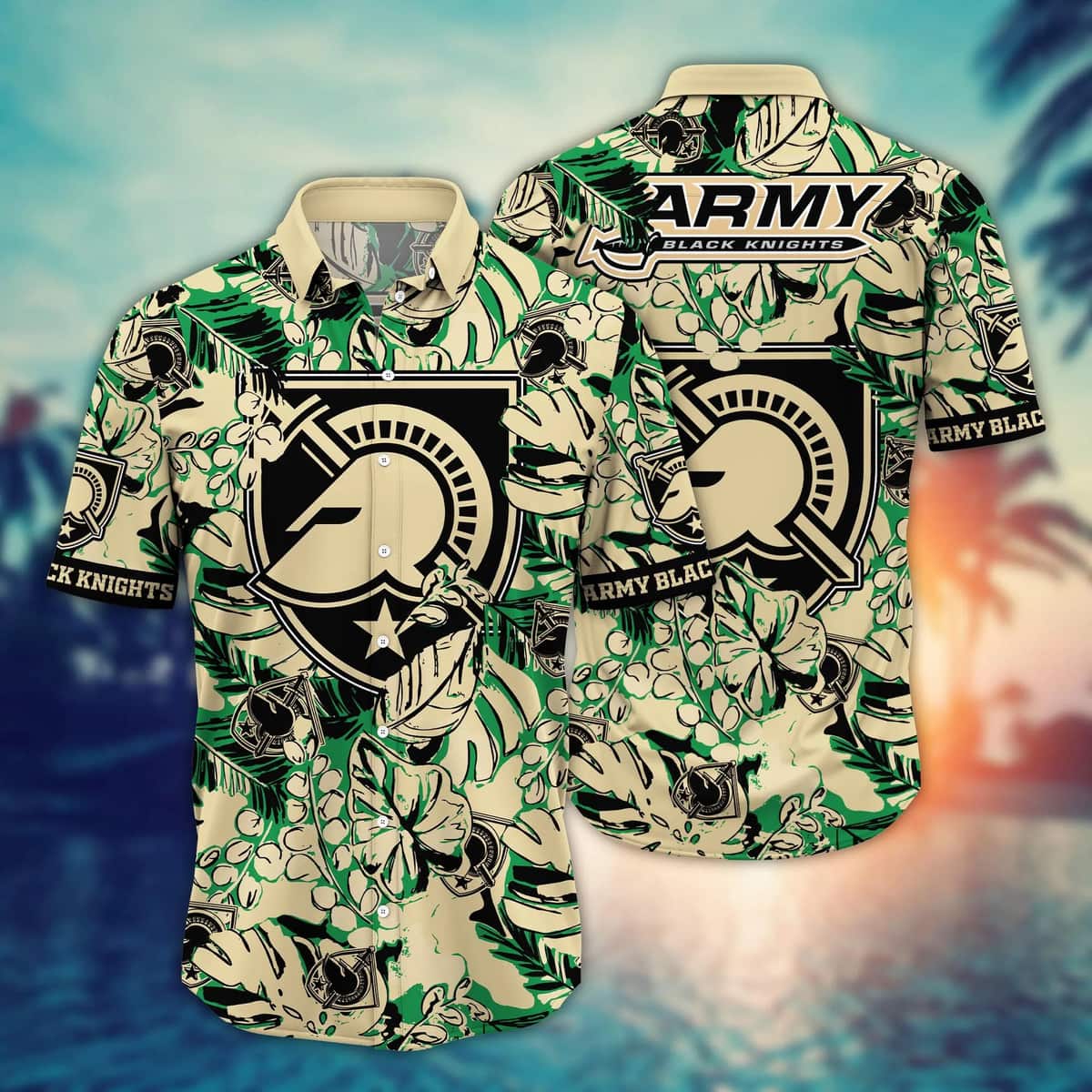 NCAA Army Black Knights Hawaiian Shirt Summer Gift For Friend NCAA Army Black Knights Hawaiian Shirt Summer Gift For Friend