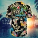 Summer Aloha NCAA Army Black Knights Hawaiian Shirt Tropical Fruit Pattern Beach Lovers Gift