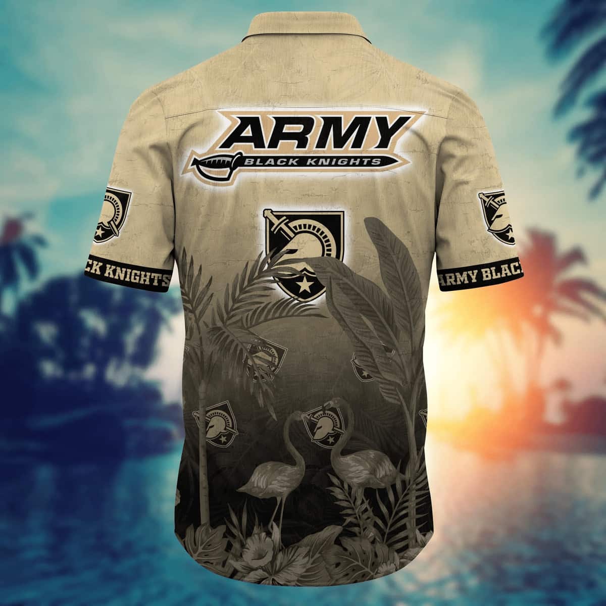 Vintage Aloha NCAA Army Black Knights Hawaiian Shirt For Summer Lovers Vintage Aloha NCAA Army Black Knights Hawaiian Shirt For Summer Lovers