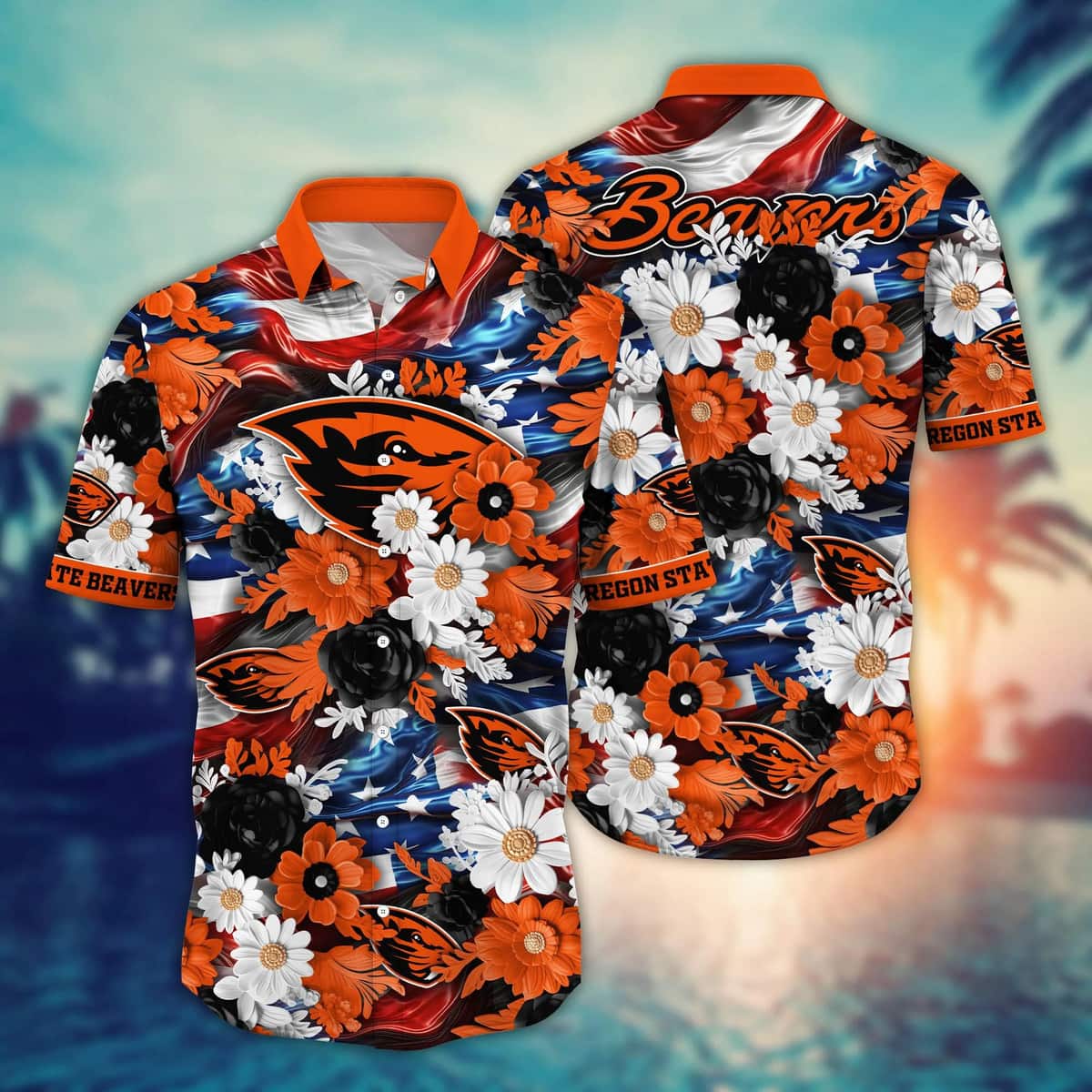 Floral Aloha NCAA Oregon State Beavers Hawaiian Shirt Independence Day Gift For Beach Lovers Floral Aloha NCAA Oregon State Beavers Hawaiian Shirt Independence Day Gift For Beach Lovers