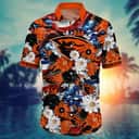 Floral Aloha NCAA Oregon State Beavers Hawaiian Shirt Independence Day Gift For Beach Lovers