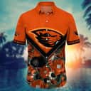 Floral Aloha NCAA Oregon State Beavers Hawaiian Shirt Summer Beach Gift