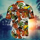 Tropical Aloha NCAA Oregon State Beavers Hawaiian Shirt Birds And Palm Leaves Tropical Aloha NCAA Oregon State Beavers Hawaiian Shirt Birds And Palm Leaves