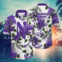 NCAA Northwestern Wildcats Hawaiian Shirt Hibiscus Flowers Pattern Summer Gift For Friend NCAA Northwestern Wildcats Hawaiian Shirt Hibiscus Flowers Pattern Summer Gift For Friend