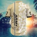 Floral Aloha Army Black Knights NCAA Hawaiian Shirt Gift For Beach Trip