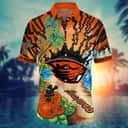 NCAA Oregon State Beavers Hawaiian Shirt Summer Beach Gift NCAA Oregon State Beavers Hawaiian Shirt Summer Beach Gift