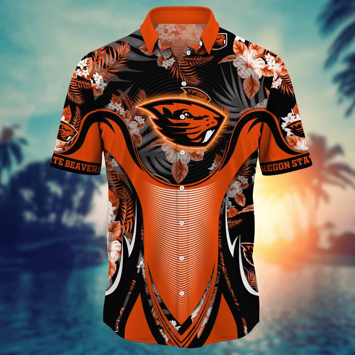 NCAA Oregon State Beavers Hawaiian Shirt Gift For Summer Holiday