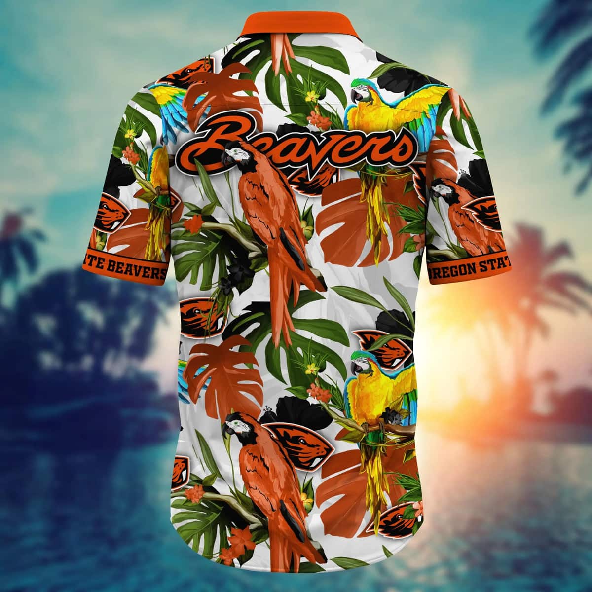 Tropical Aloha NCAA Oregon State Beavers Hawaiian Shirt Gift For Him