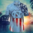 NCAA North Carolina Tar Heels Hawaiian Shirt Happy 4th Of July NCAA North Carolina Tar Heels Hawaiian Shirt Happy 4th Of July
