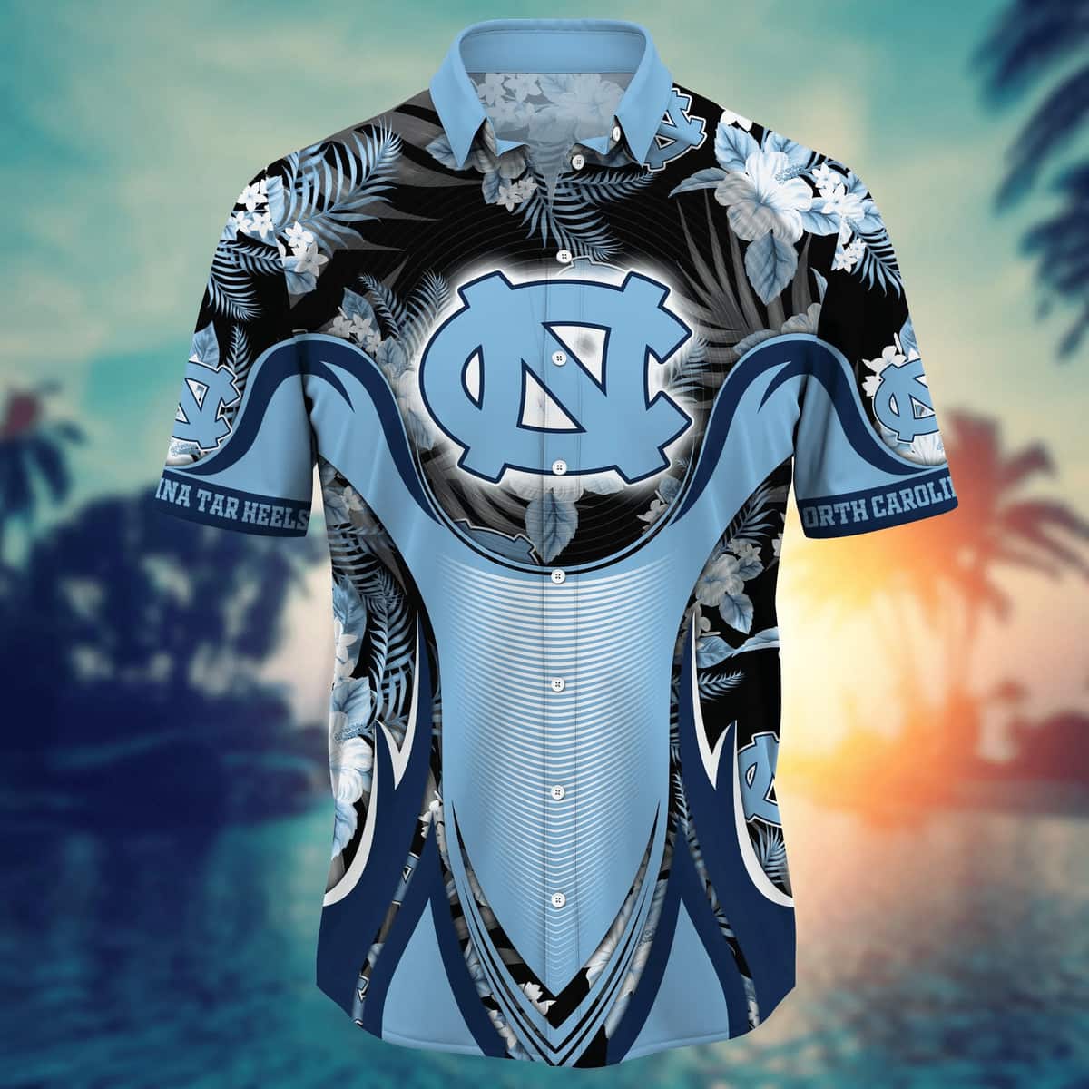 NCAA North Carolina Tar Heels Hawaiian Shirt Gift For Best Friend NCAA North Carolina Tar Heels Hawaiian Shirt Gift For Best Friend