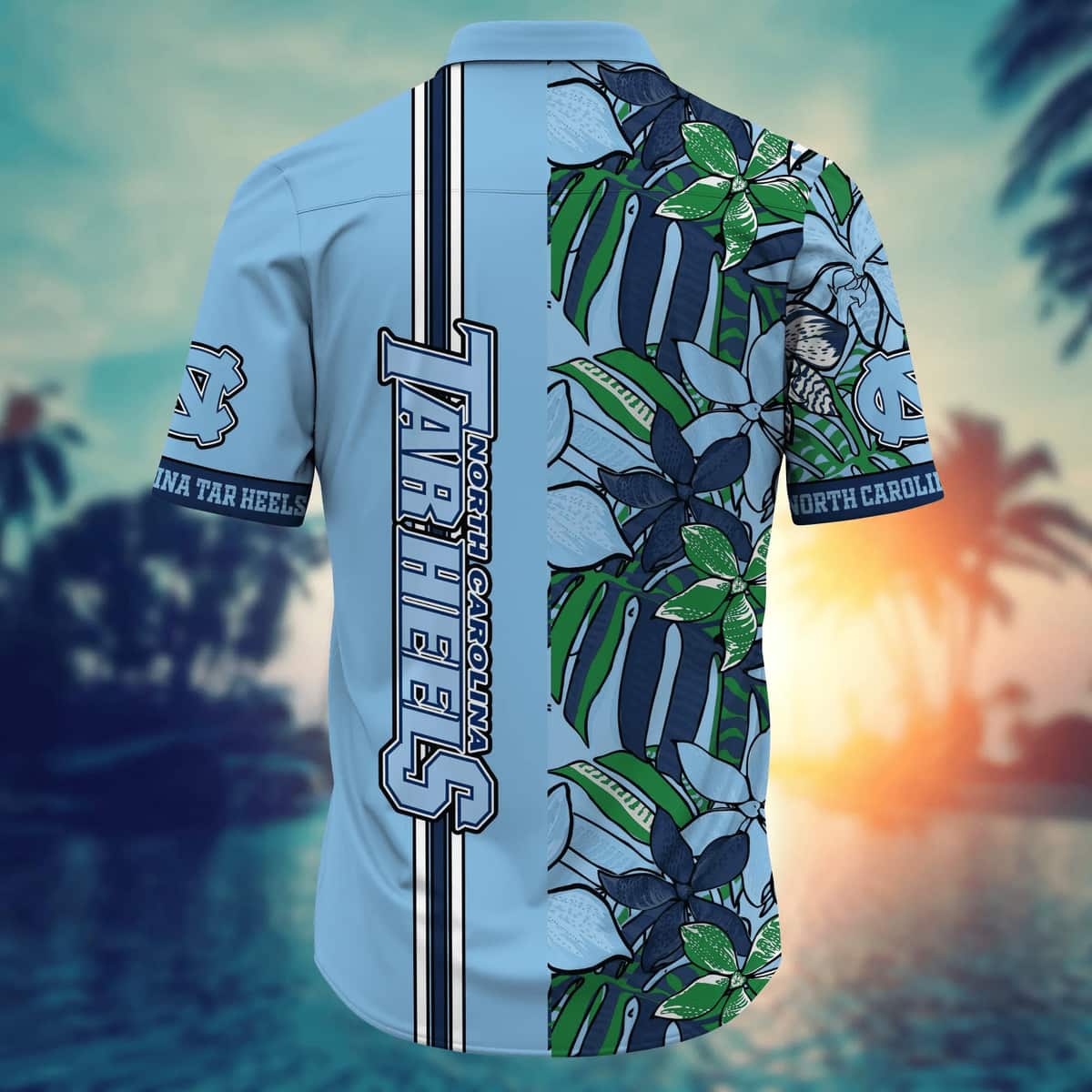 NCAA North Carolina Tar Heels Hawaiian Shirt Summer Gift For Friend NCAA North Carolina Tar Heels Hawaiian Shirt Summer Gift For Friend