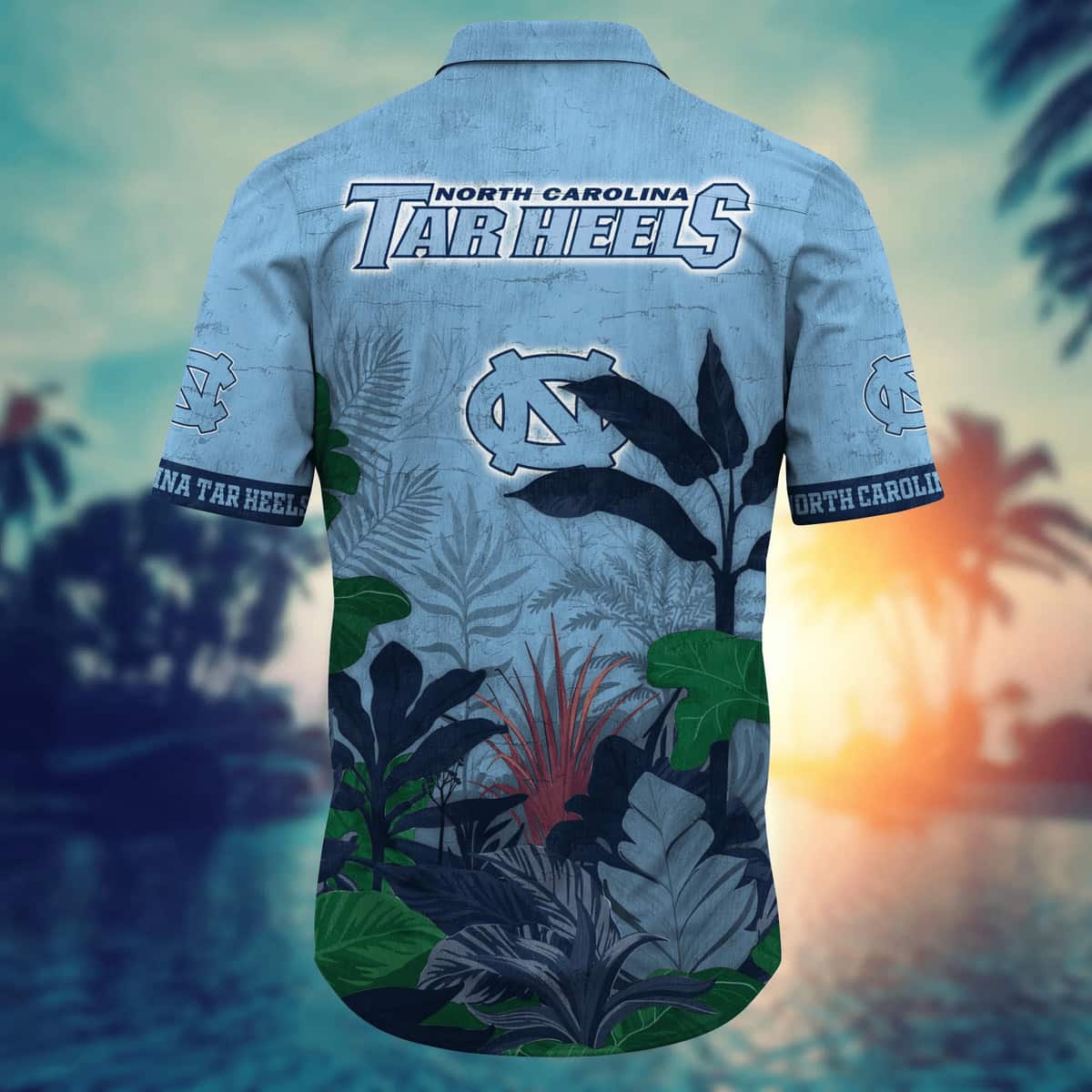 NCAA North Carolina Tar Heels Hawaiian Shirt Gift For Summer Holiday NCAA North Carolina Tar Heels Hawaiian Shirt Gift For Summer Holiday