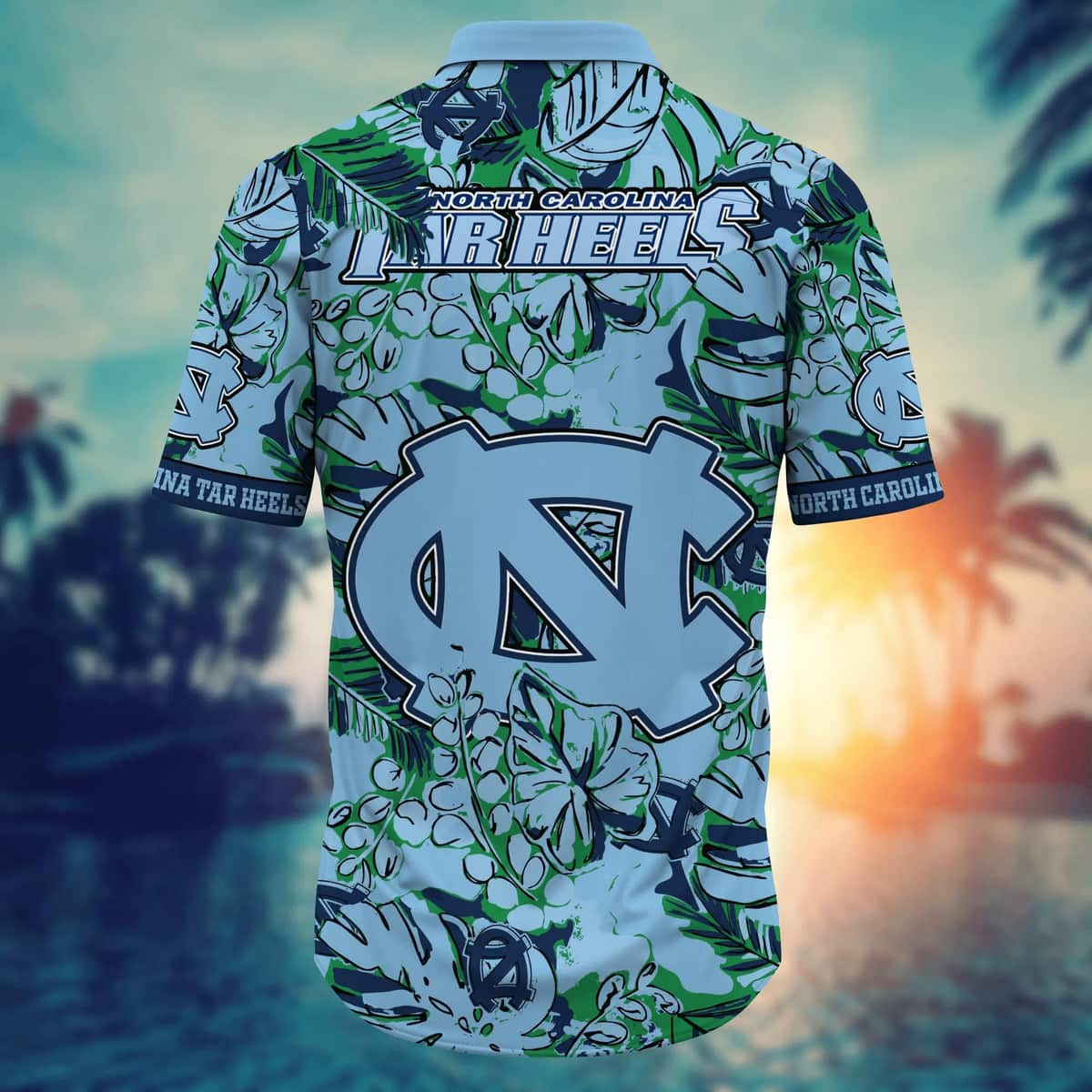 NCAA North Carolina Tar Heels Hawaiian Shirt Practical Beach Gift For Him NCAA North Carolina Tar Heels Hawaiian Shirt Practical Beach Gift For Him