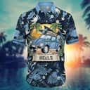 Summer Aloha NCAA North Carolina Tar Heels Hawaiian Shirt Beach Gift For Dad