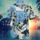 NCAA North Carolina Tar Heels Hawaiian Shirt Hibiscus Flowers Pattern NCAA North Carolina Tar Heels Hawaiian Shirt Hibiscus Flowers Pattern