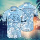 NCAA North Carolina Tar Heels Hawaiian Shirt Gift For Beach Trip NCAA North Carolina Tar Heels Hawaiian Shirt Gift For Beach Trip