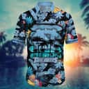 Summer Aloha NCAA North Carolina Tar Heels Hawaiian Shirt Tropical Fruit Pattern Summer Aloha NCAA North Carolina Tar Heels Hawaiian Shirt Tropical Fruit Pattern