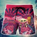 Baby Yoda Star Wars Atlanta Braves Hawaiian Shirt Gift For Sport Fans