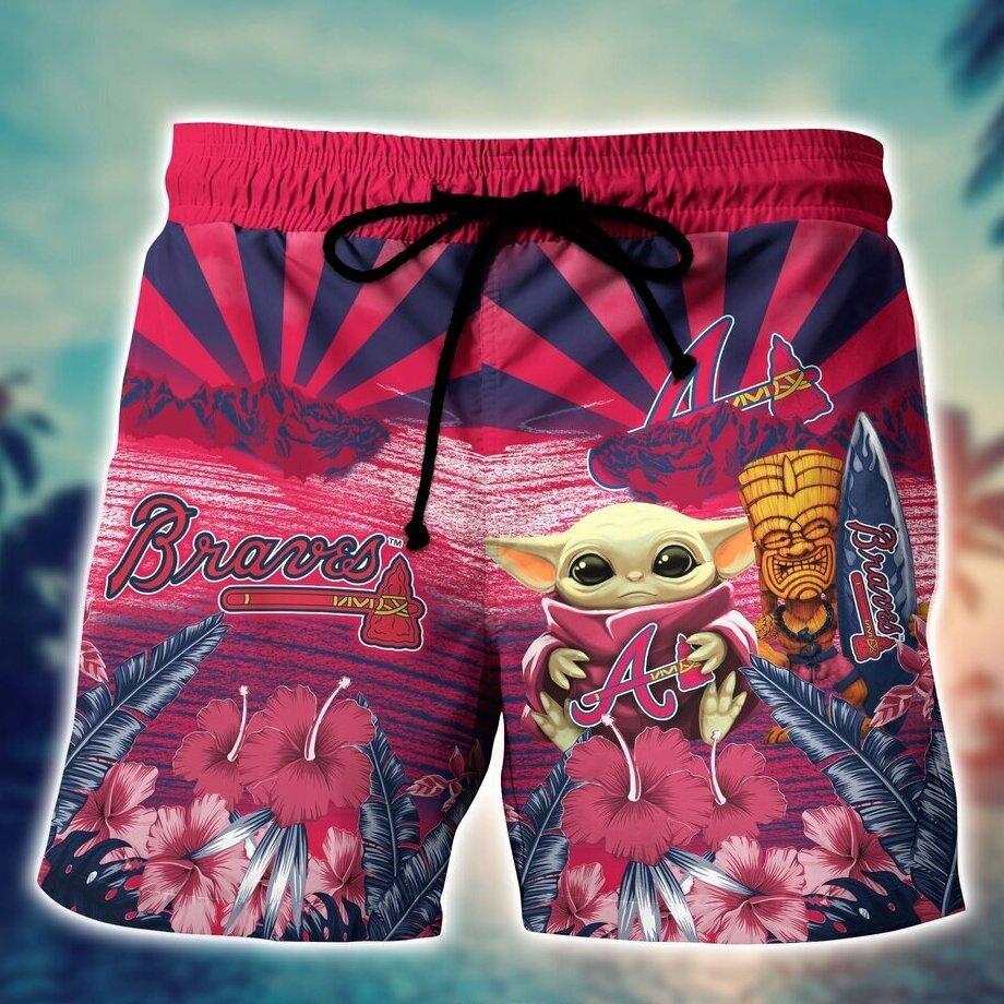 Baby Yoda Star Wars Atlanta Braves Hawaiian Shirt Gift For Sport Fans Baby Yoda Star Wars Atlanta Braves Hawaiian Shirt Gift For Sport Fans