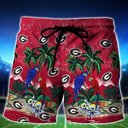 Parrot Georgia Bulldogs UGA Hawaiian Shirt Football Gift For Beach Lovers Parrot Georgia Bulldogs UGA Hawaiian Shirt Football Gift For Beach Lovers