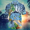 North Carolina Tar Heels NCAA Hawaiian Shirt Beach Gift For Him North Carolina Tar Heels NCAA Hawaiian Shirt Beach Gift For Him