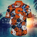 Aloha NCAA Syracuse Orange Hawaiian Shirt Independence Day Gift For Beach Lovers