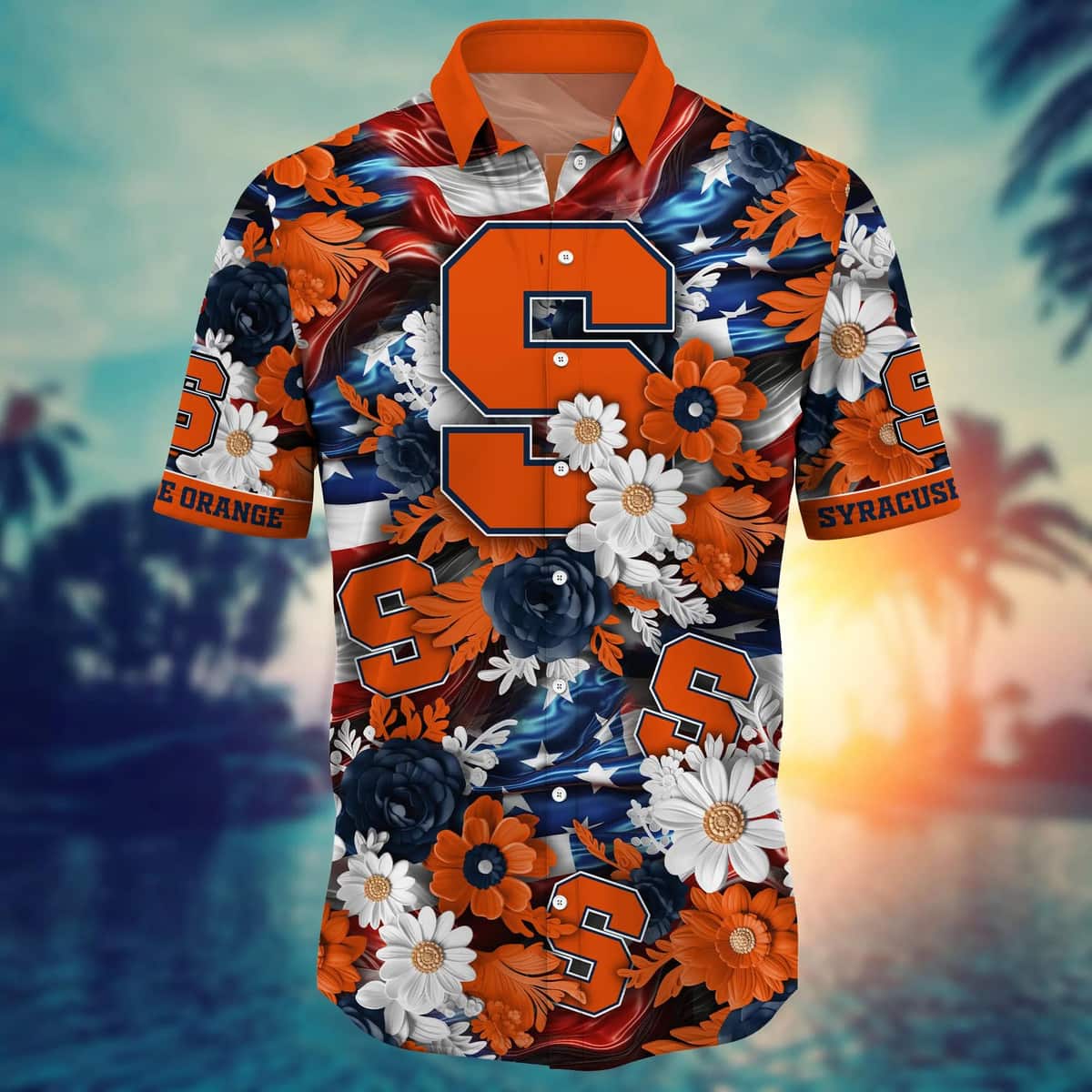 Aloha NCAA Syracuse Orange Hawaiian Shirt Independence Day Gift For Beach Lovers Aloha NCAA Syracuse Orange Hawaiian Shirt Independence Day Gift For Beach Lovers