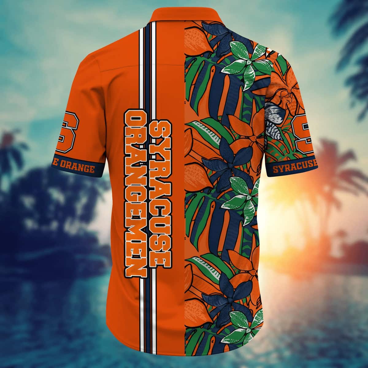 NCAA Syracuse Orange Hawaiian Shirt Summer Aloha Gift For Beach Lovers NCAA Syracuse Orange Hawaiian Shirt Summer Aloha Gift For Beach Lovers