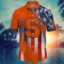 NCAA Syracuse Orange Hawaiian Shirt Happy 4th Of July Independence Day NCAA Syracuse Orange Hawaiian Shirt Happy 4th Of July Independence Day