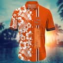 Floral Aloha NCAA Syracuse Orange Hawaiian Shirt Beach Lovers Gift