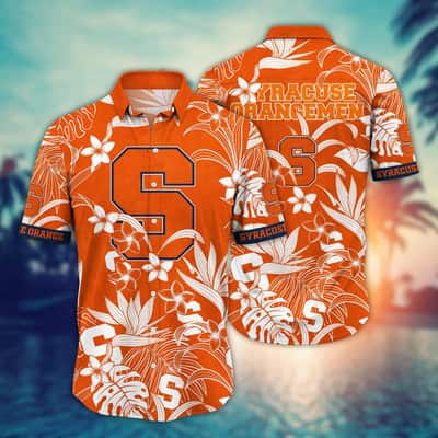 NCAA Syracuse Orange Hawaiian Shirt Beach Gift For Best Friend NCAA Syracuse Orange Hawaiian Shirt Beach Gift For Best Friend