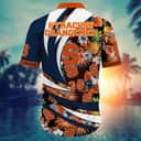 Summer Aloha NCAA Syracuse Orange Hawaiian Shirt Beach Lovers Gift