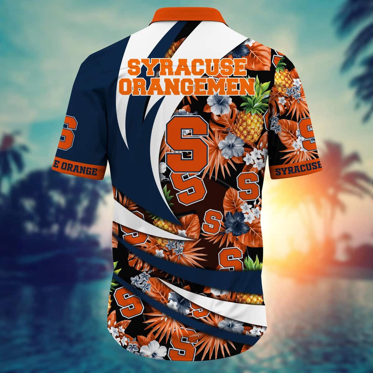 Summer Aloha NCAA Syracuse Orange Hawaiian Shirt Beach Lovers Gift Summer Aloha NCAA Syracuse Orange Hawaiian Shirt Beach Lovers Gift