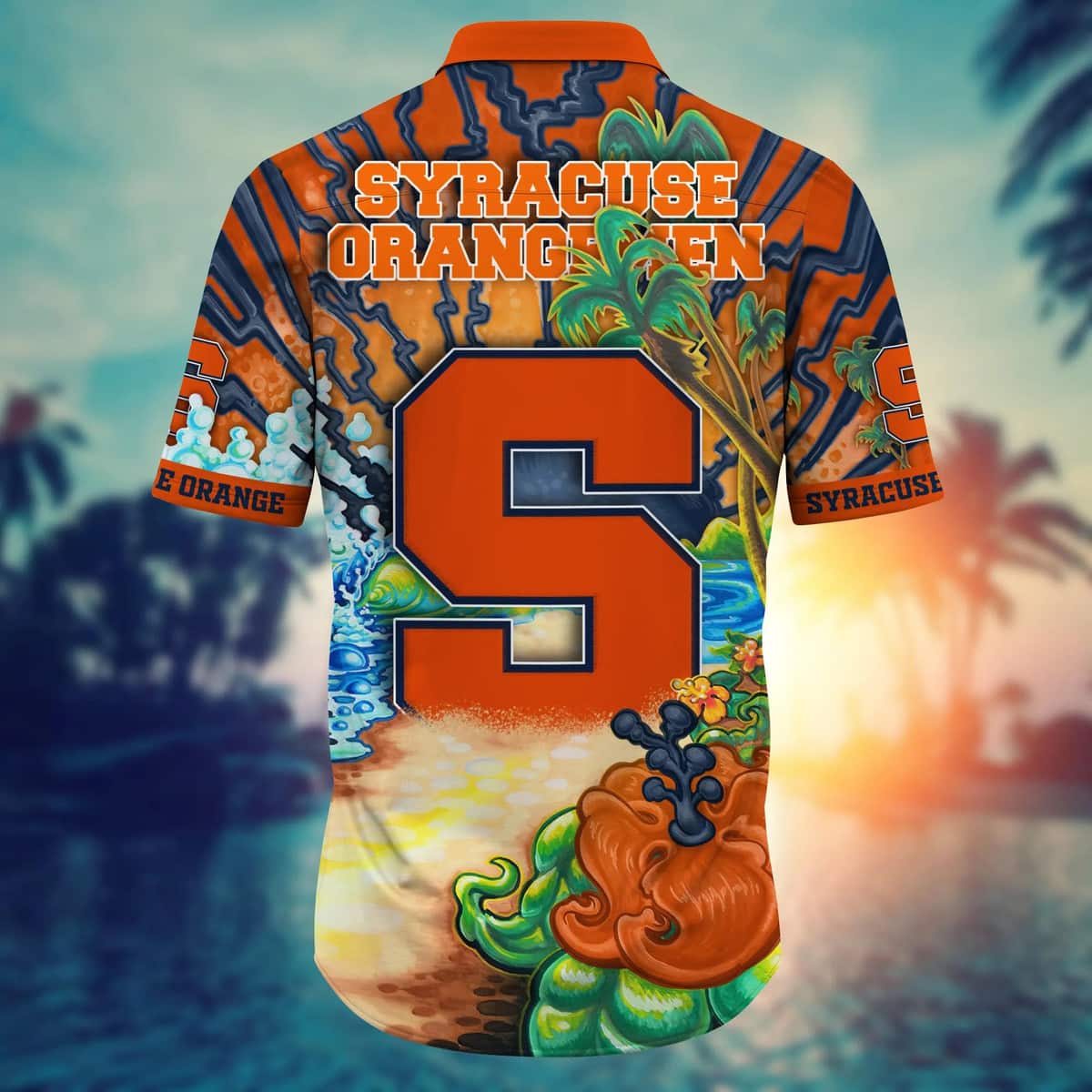 NCAA Syracuse Orange Hawaiian Shirt Trendy Summer Gift NCAA Syracuse Orange Hawaiian Shirt Trendy Summer Gift