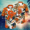 NCAA Syracuse Orange Hawaiian Shirt Practical Beach Gift Hibiscus Flowers Pattern NCAA Syracuse Orange Hawaiian Shirt Practical Beach Gift Hibiscus Flowers Pattern
