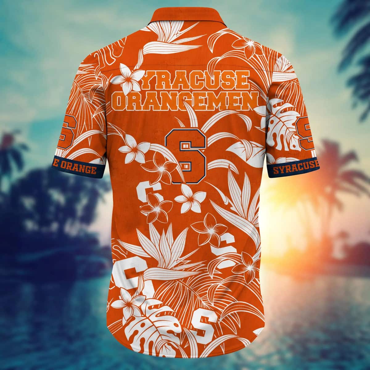 NCAA Syracuse Orange Hawaiian Shirt Aloha Beach Gift For Friend NCAA Syracuse Orange Hawaiian Shirt Aloha Beach Gift For Friend