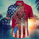 NCAA Boston College Eagles Hawaiian Shirt Fireworks Independence Day NCAA Boston College Eagles Hawaiian Shirt Fireworks Independence Day