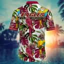 Summer Aloha NCAA Boston College Eagles Hawaiian Shirt Birds And Palm Leaves