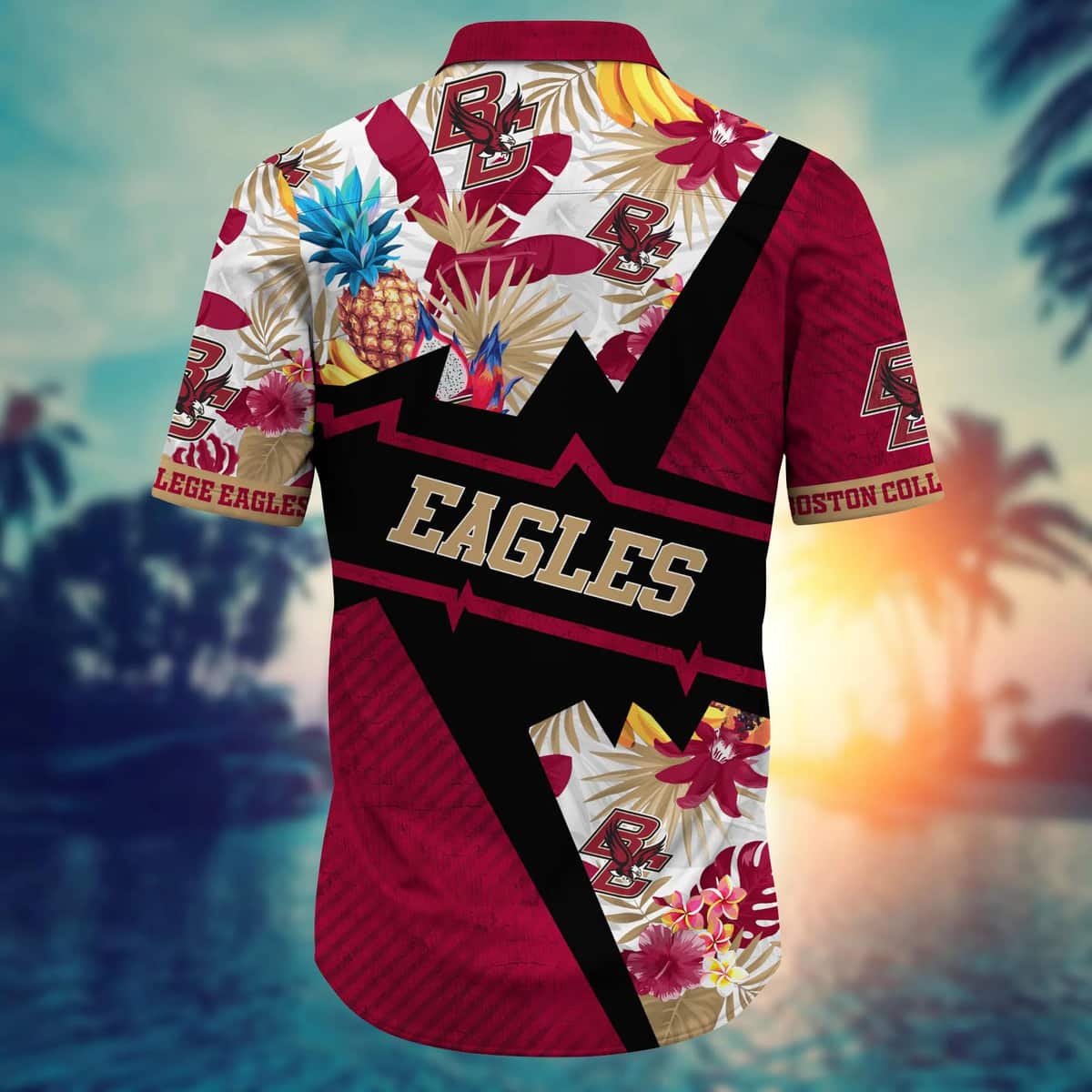 Aloha NCAA Boston College Eagles Hawaiian Shirt Beach Gift For Him Aloha NCAA Boston College Eagles Hawaiian Shirt Beach Gift For Him