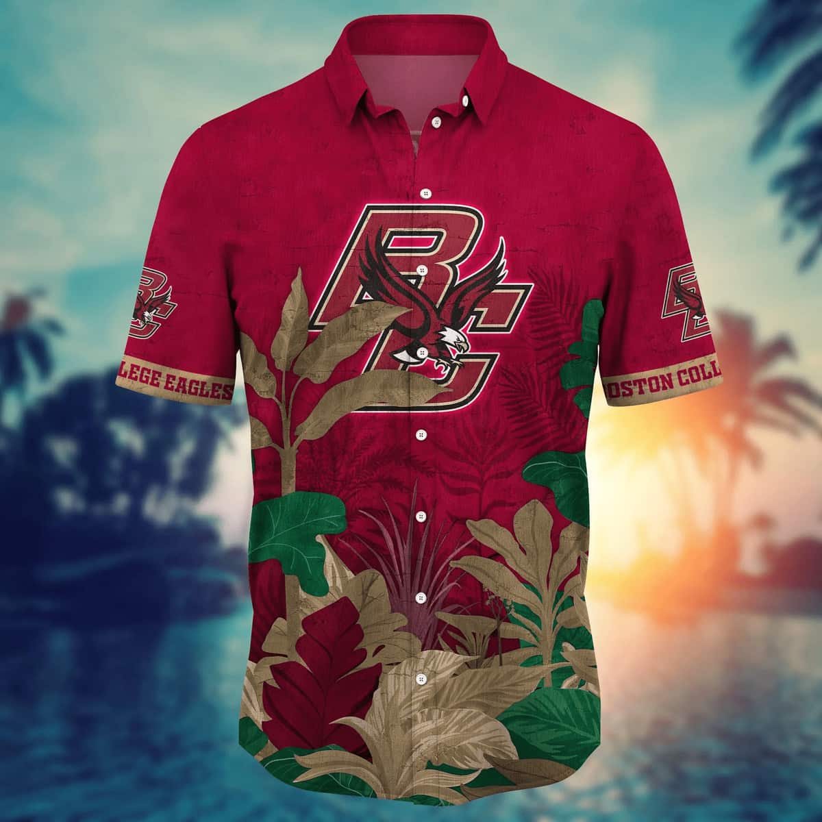 Summer Aloha NCAA Boston College Eagles Hawaiian Shirt Practical Beach Gift Summer Aloha NCAA Boston College Eagles Hawaiian Shirt Practical Beach Gift