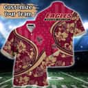NCAA Boston College Eagles Hawaiian Shirt Custom Name Best Beach Gift NCAA Boston College Eagles Hawaiian Shirt Custom Name Best Beach Gift