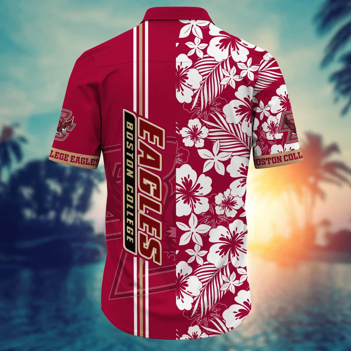 NCAA Boston College Eagles Hawaiian Shirt Summer Gift For Friend NCAA Boston College Eagles Hawaiian Shirt Summer Gift For Friend