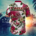 NCAA Boston College Eagles Hawaiian Shirt Hibiscus Flowers Pattern Beach Lovers Gift NCAA Boston College Eagles Hawaiian Shirt Hibiscus Flowers Pattern Beach Lovers Gift