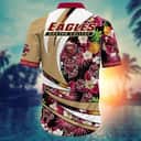 NCAA Boston College Eagles Hawaiian Shirt Pineapple Pattern Beach Gift For Him