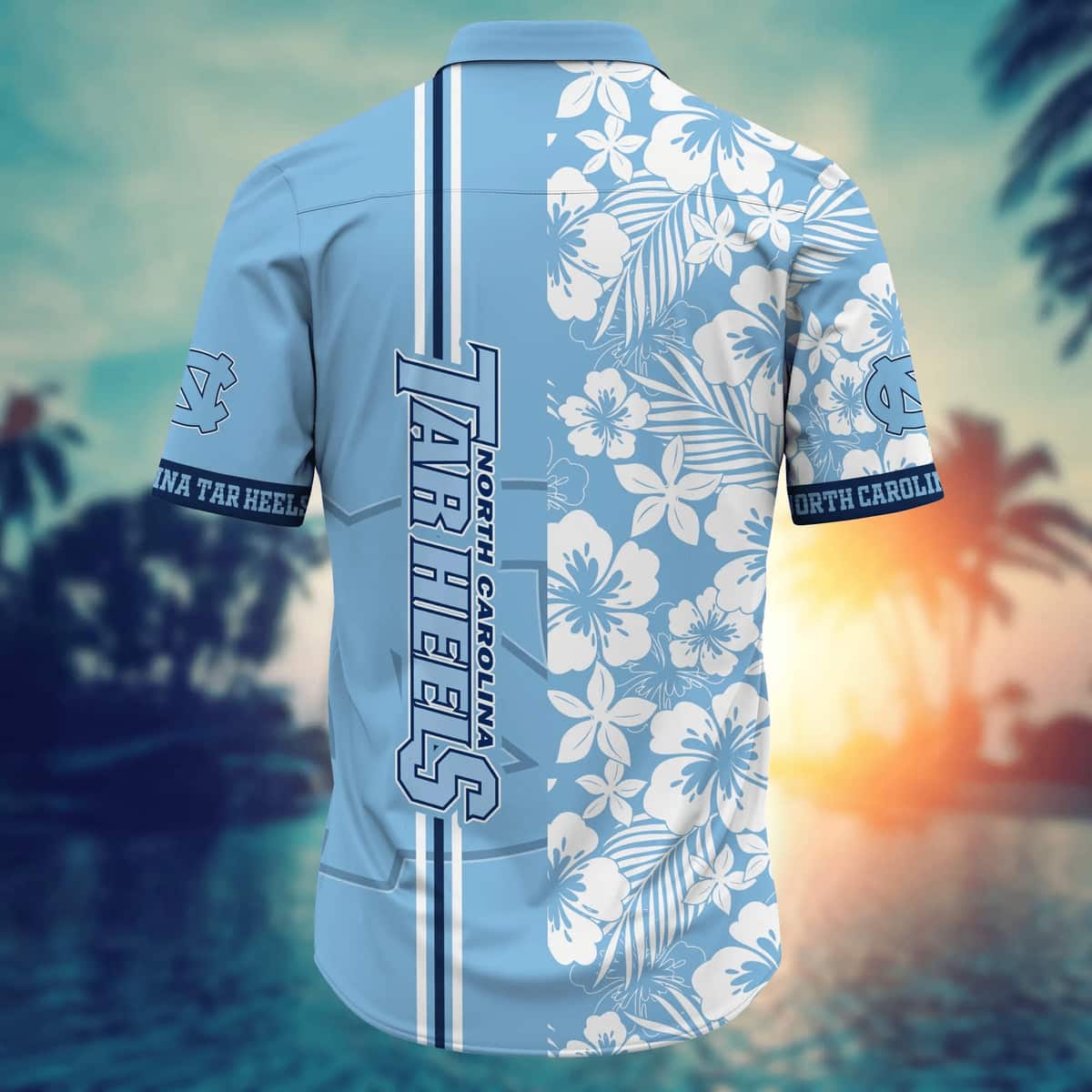 Floral Aloha North Carolina Tar Heels NCAA Hawaiian Shirt Trendy Summer Gift Floral Aloha North Carolina Tar Heels NCAA Hawaiian Shirt Trendy Summer Gift