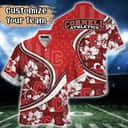 Floral Aloha NCAA Cornell Big Red Hawaiian Shirt Custom Name Summer Holiday Gift Floral Aloha NCAA Cornell Big Red Hawaiian Shirt Custom Name Summer Holiday Gift