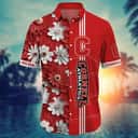 Floral Aloha NCAA Cornell Big Red Hawaiian Shirt For Summer Lovers Floral Aloha NCAA Cornell Big Red Hawaiian Shirt For Summer Lovers