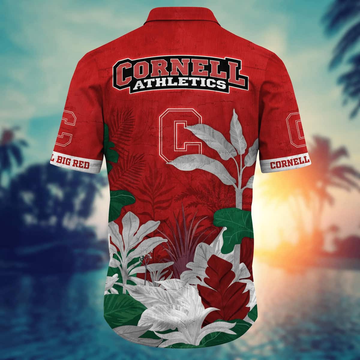 NCAA Cornell Big Red Hawaiian Shirt Summer Gift For Friends NCAA Cornell Big Red Hawaiian Shirt Summer Gift For Friends