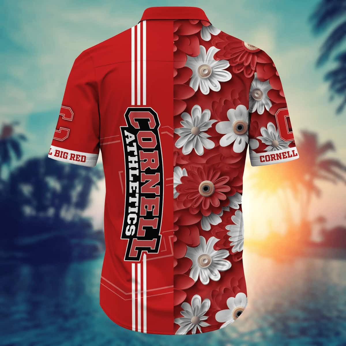 NCAA Cornell Big Red Hawaiian Shirt Trendy Summer Gift NCAA Cornell Big Red Hawaiian Shirt Trendy Summer Gift