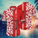 NCAA Cornell Big Red Hawaiian Shirt Floral Aloha Beach Gift For Friend NCAA Cornell Big Red Hawaiian Shirt Floral Aloha Beach Gift For Friend